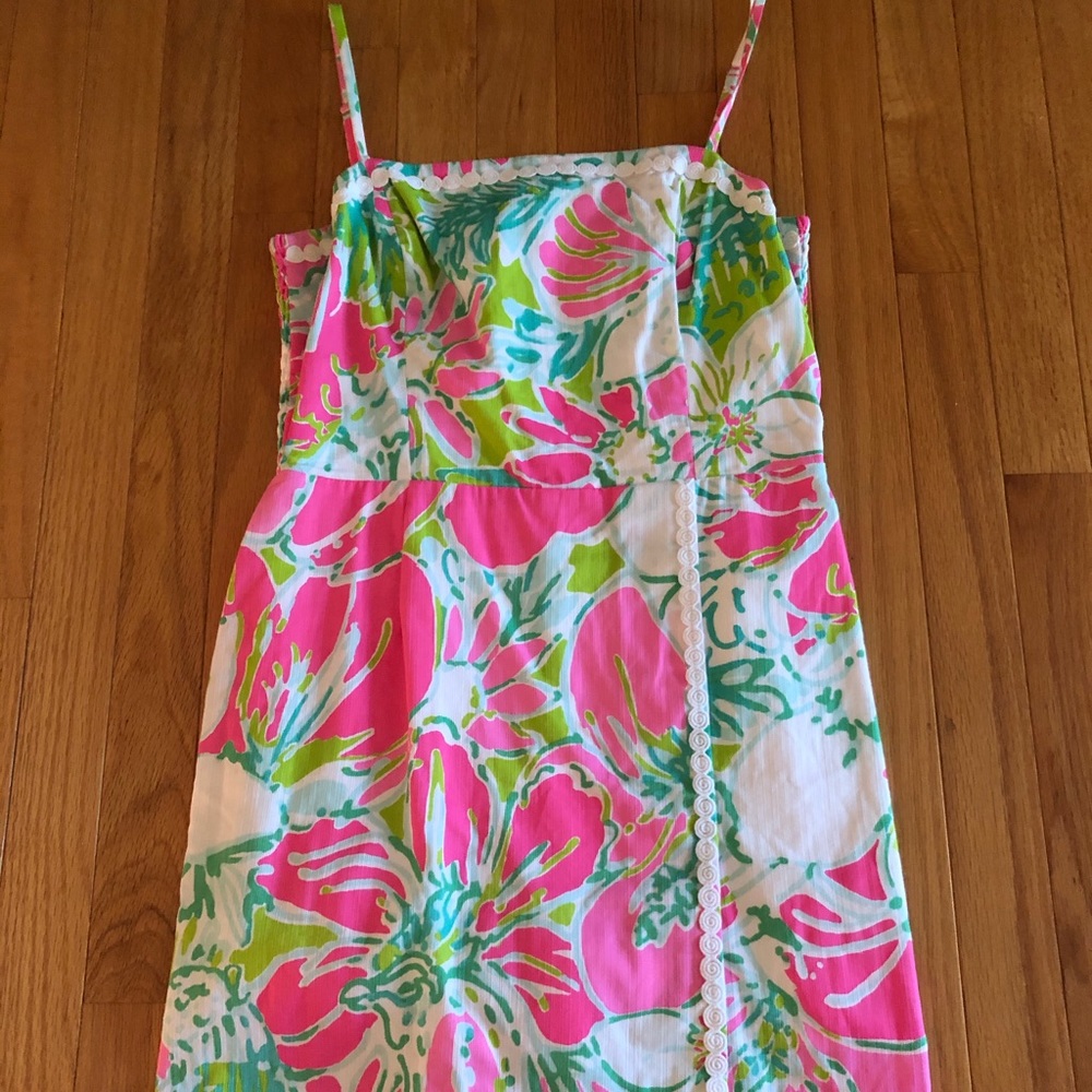 Lilly Pulitzer size 4 dress with romper underneath